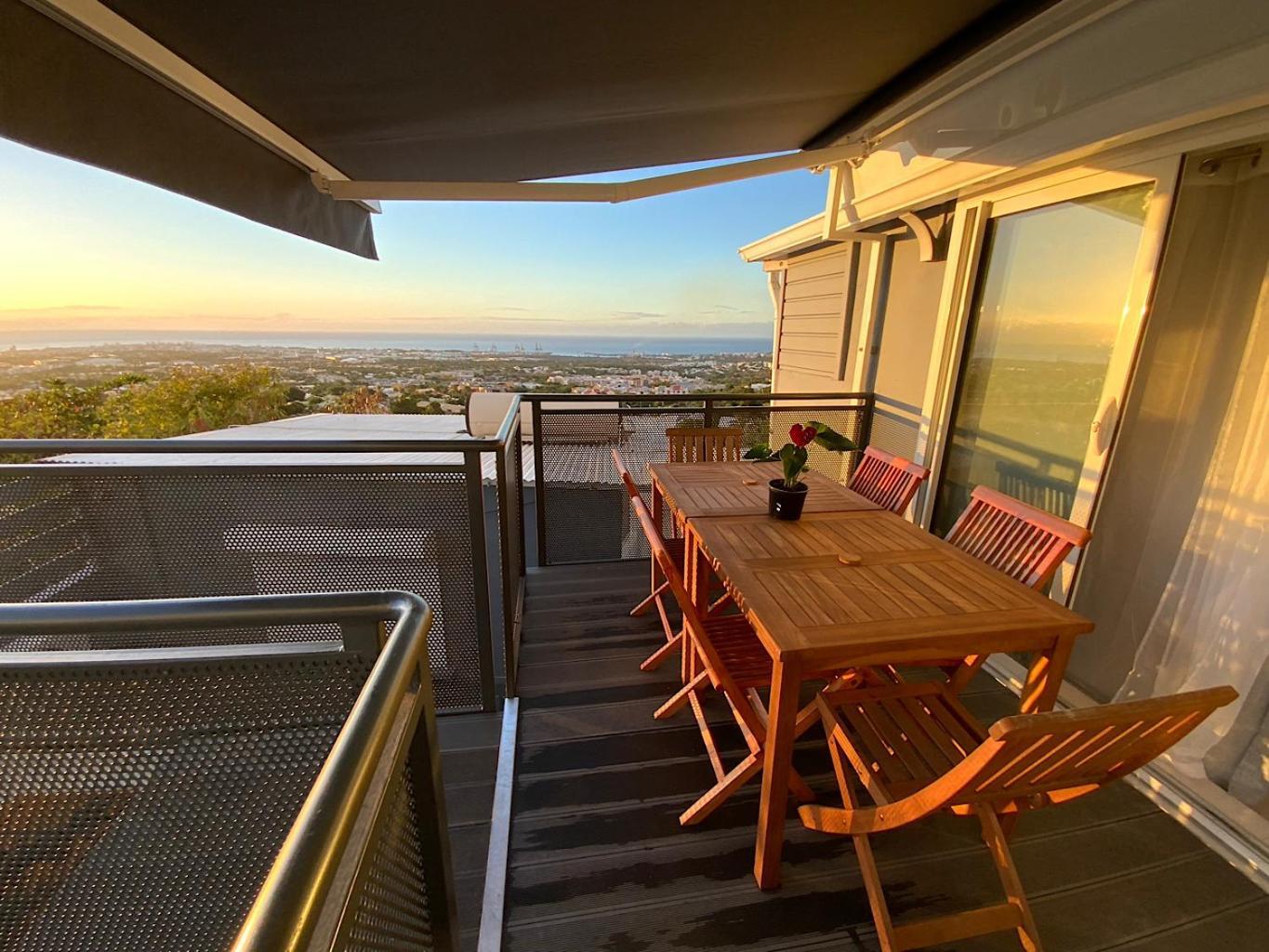 Appartement 3 Etoiles Sauna Vue Superbe Ti Kaz Miyou 2 Ла-Поссесьйон Екстер'єр фото