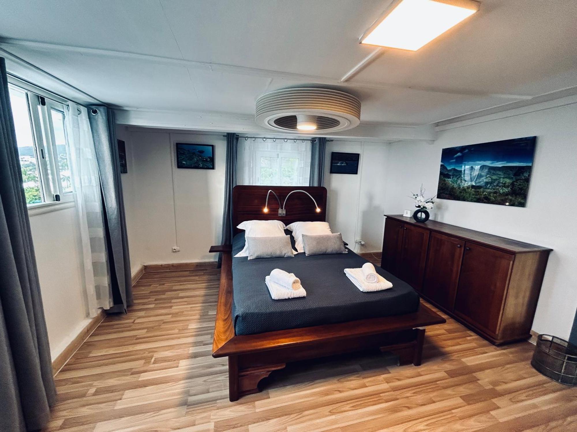 Appartement 3 Etoiles Sauna Vue Superbe Ti Kaz Miyou 2 Ла-Поссесьйон Екстер'єр фото